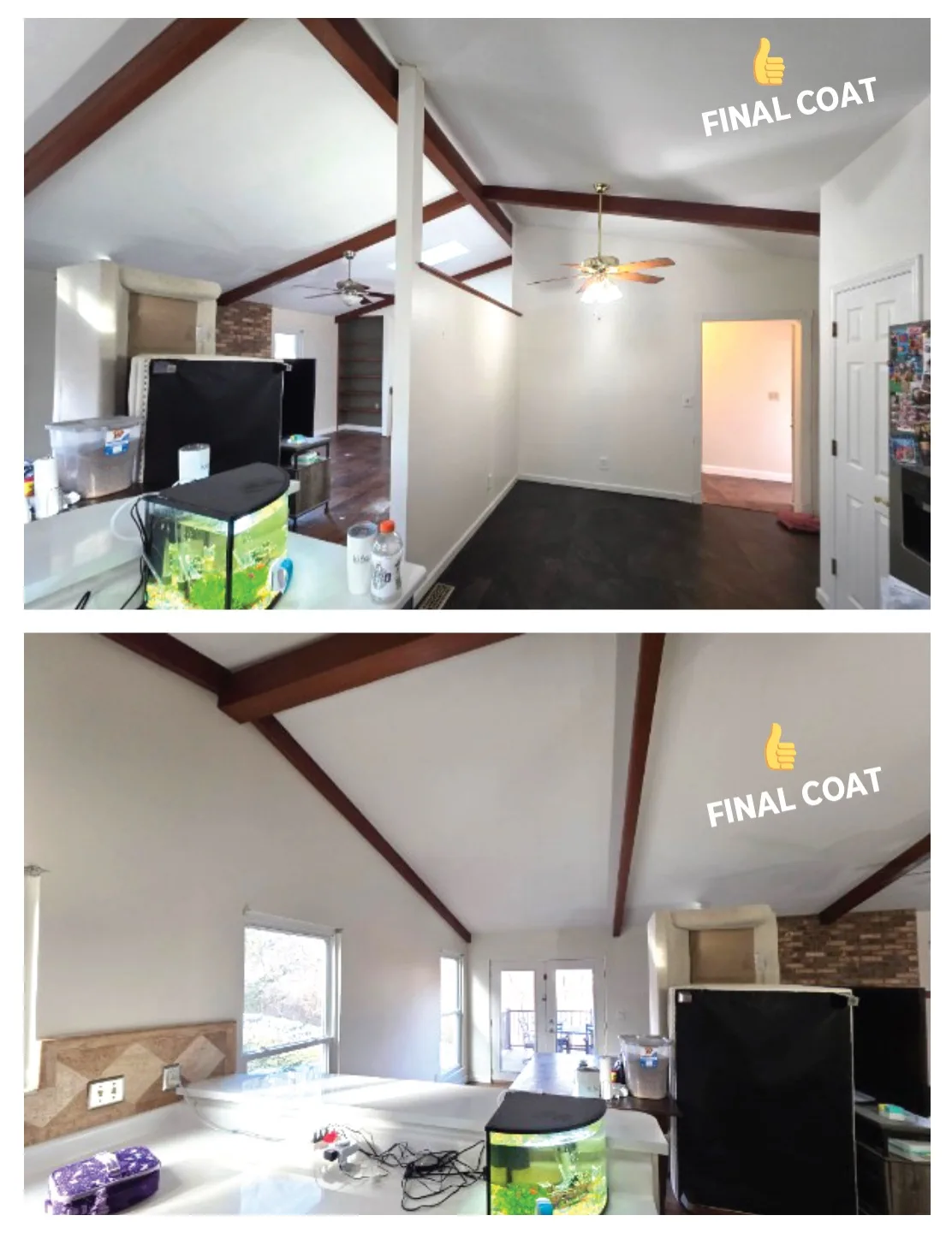 Ballwin Main Floor: Drywall Repairs and a Skylight Ceiling