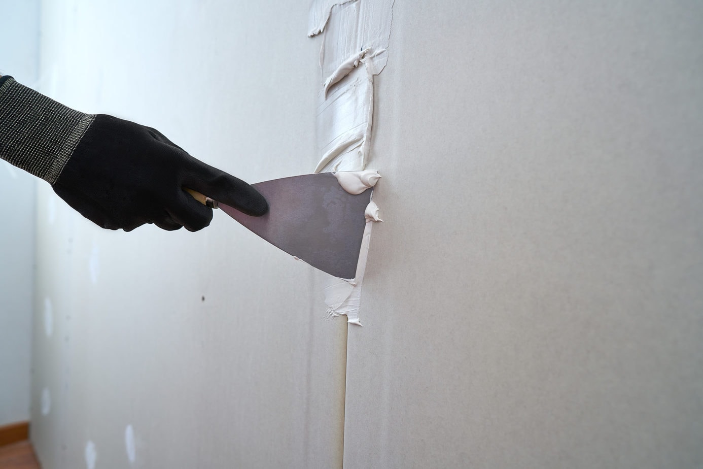 plaster wall repair using drywall