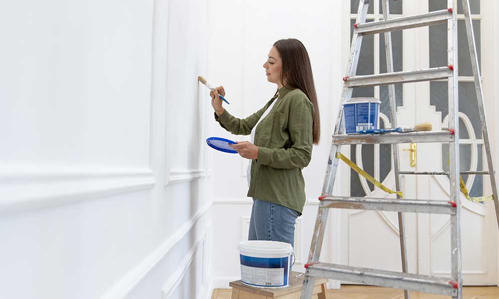 paint trim or walls